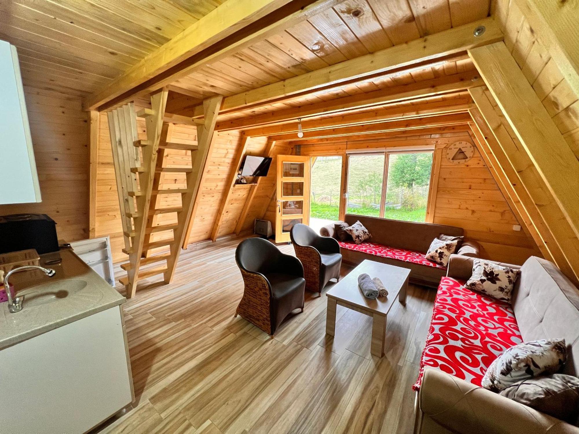 Willa cozy A-frame -House, 55qm, big balcony Boge Zewnętrze zdjęcie