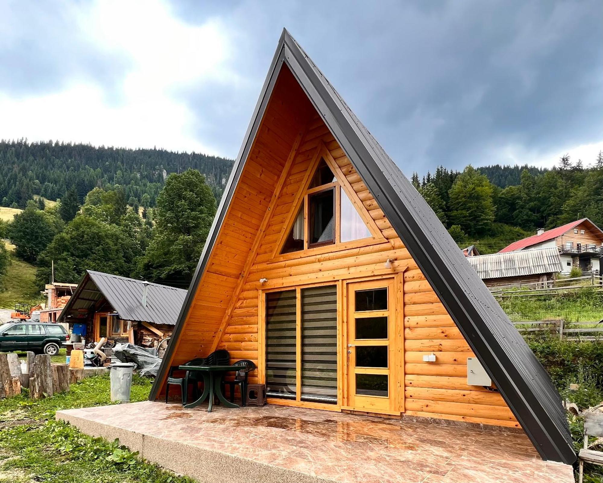 Willa cozy A-frame -House, 55qm, big balcony Boge Zewnętrze zdjęcie