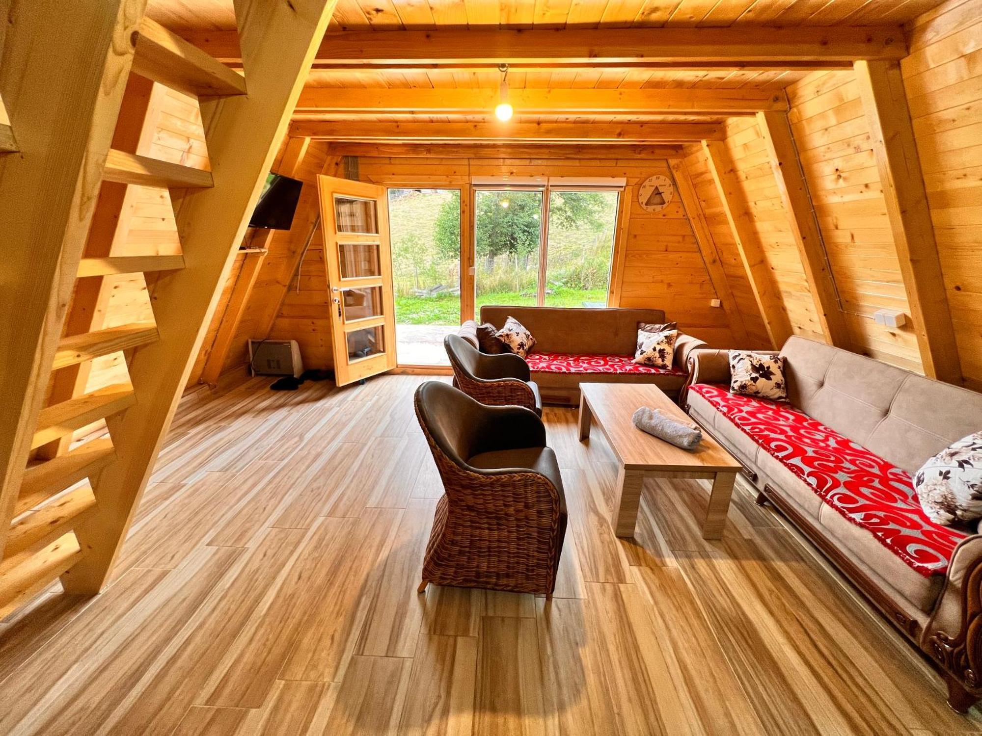 Willa cozy A-frame -House, 55qm, big balcony Boge Zewnętrze zdjęcie