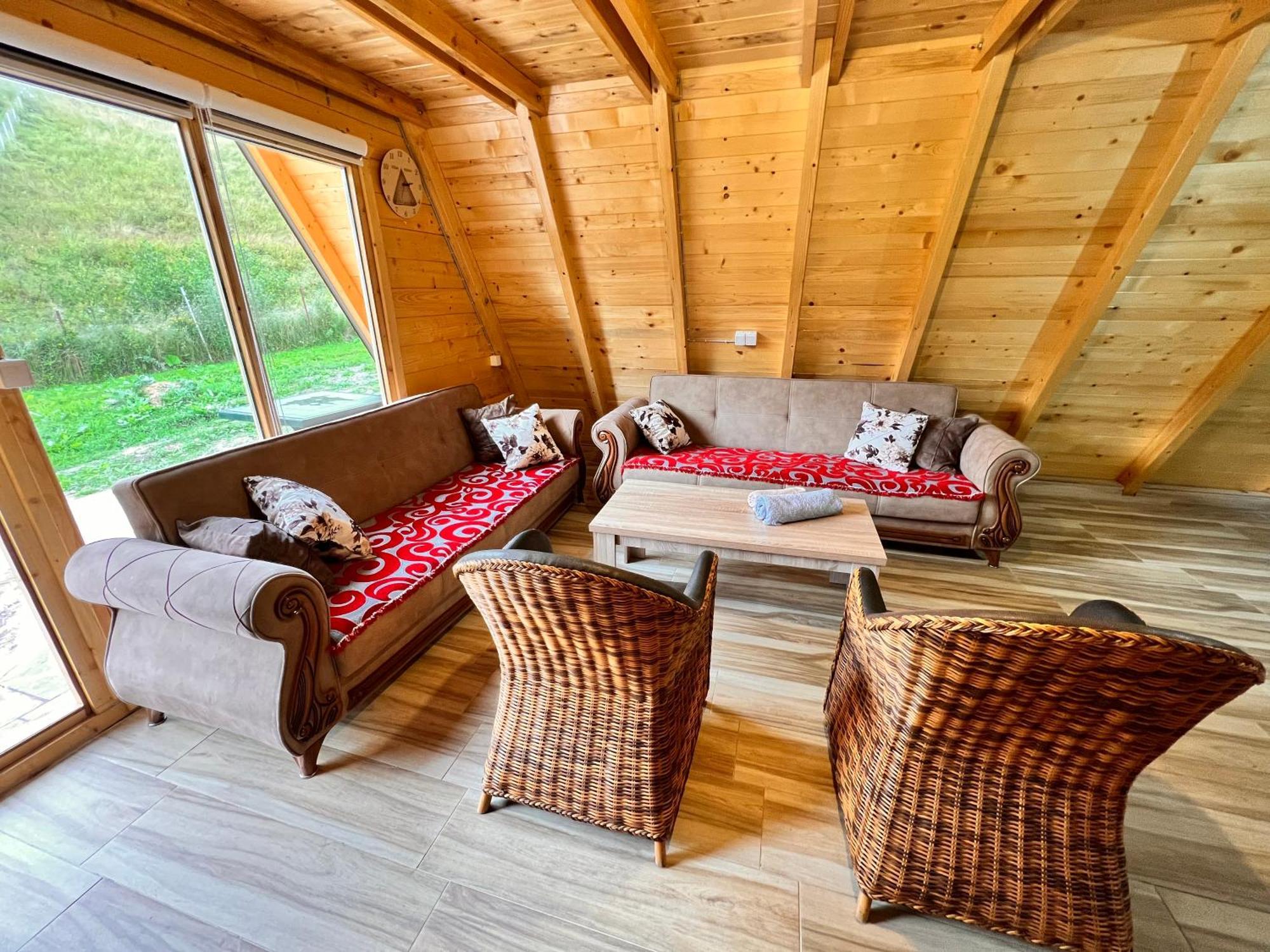 Willa cozy A-frame -House, 55qm, big balcony Boge Zewnętrze zdjęcie