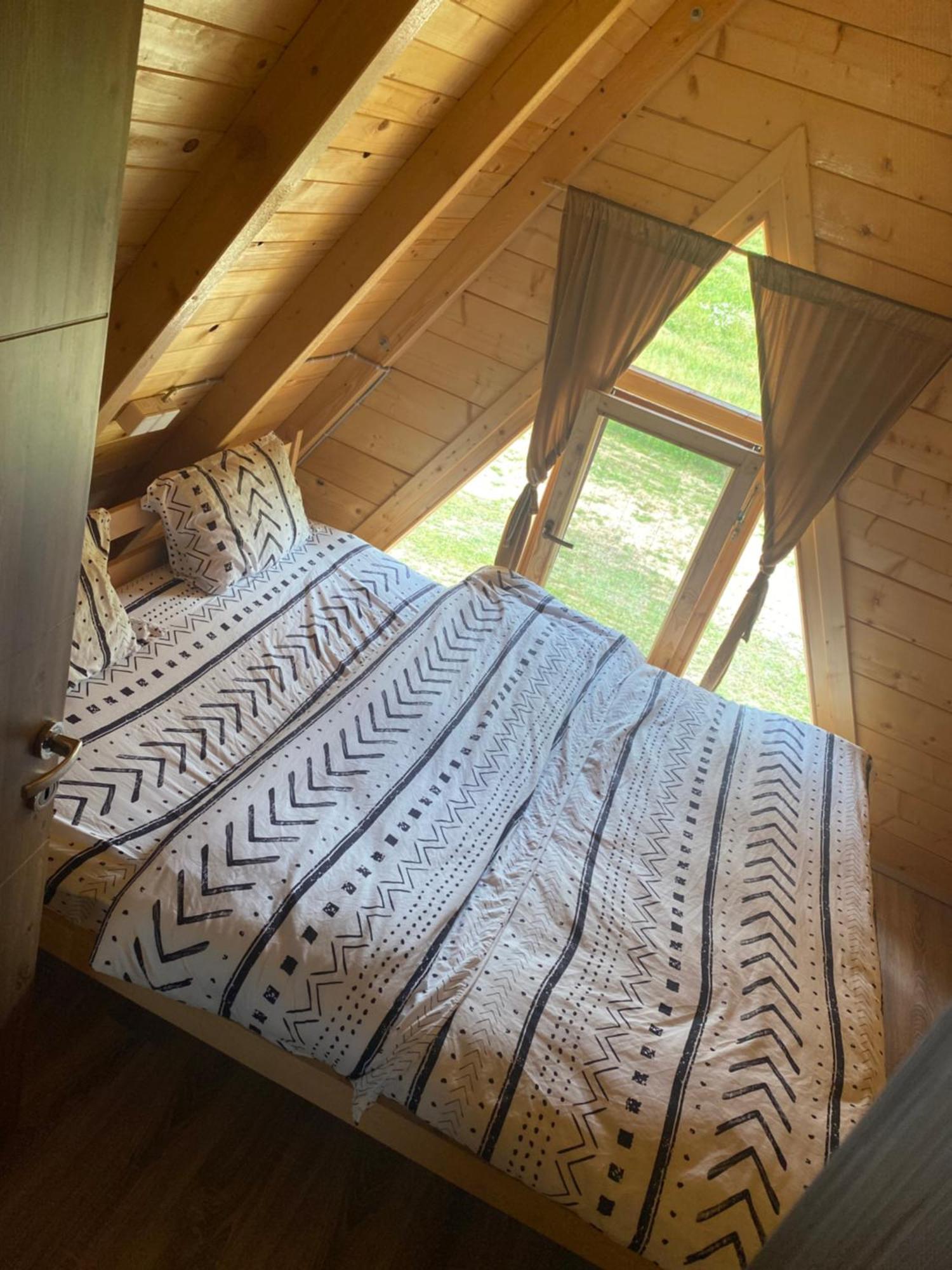 Willa cozy A-frame -House, 55qm, big balcony Boge Zewnętrze zdjęcie