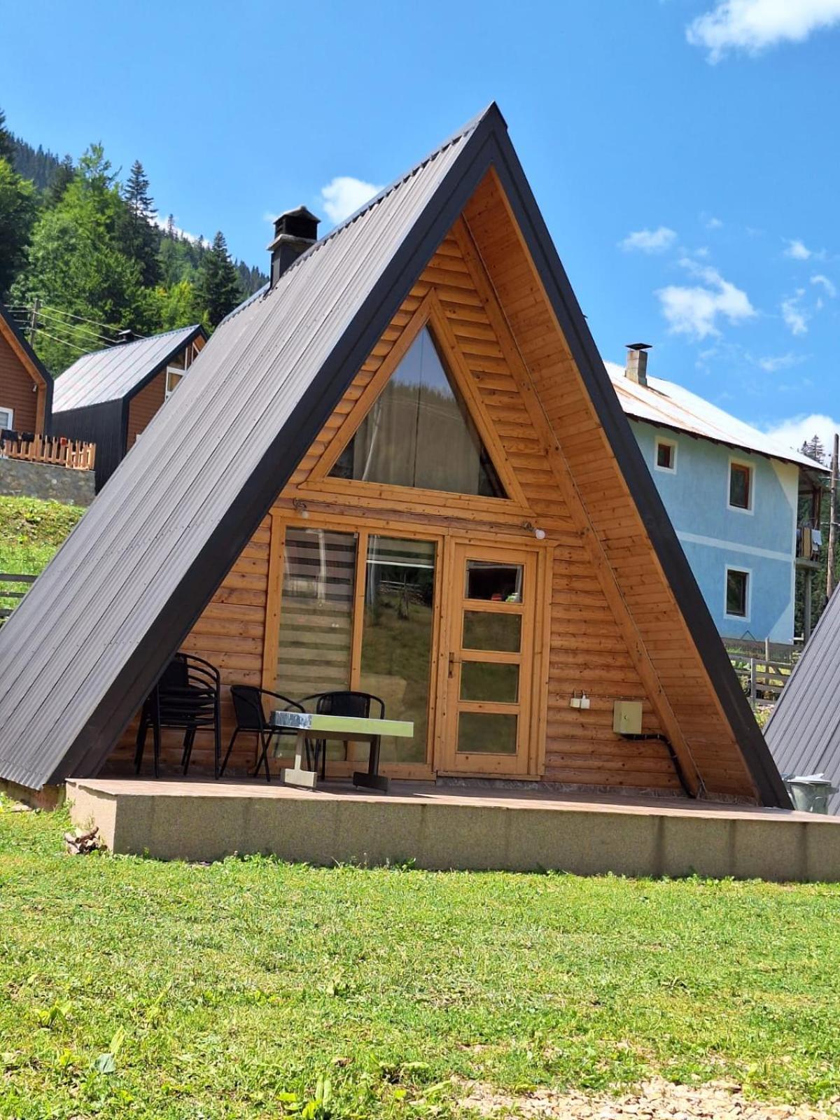 Willa cozy A-frame -House, 55qm, big balcony Boge Zewnętrze zdjęcie