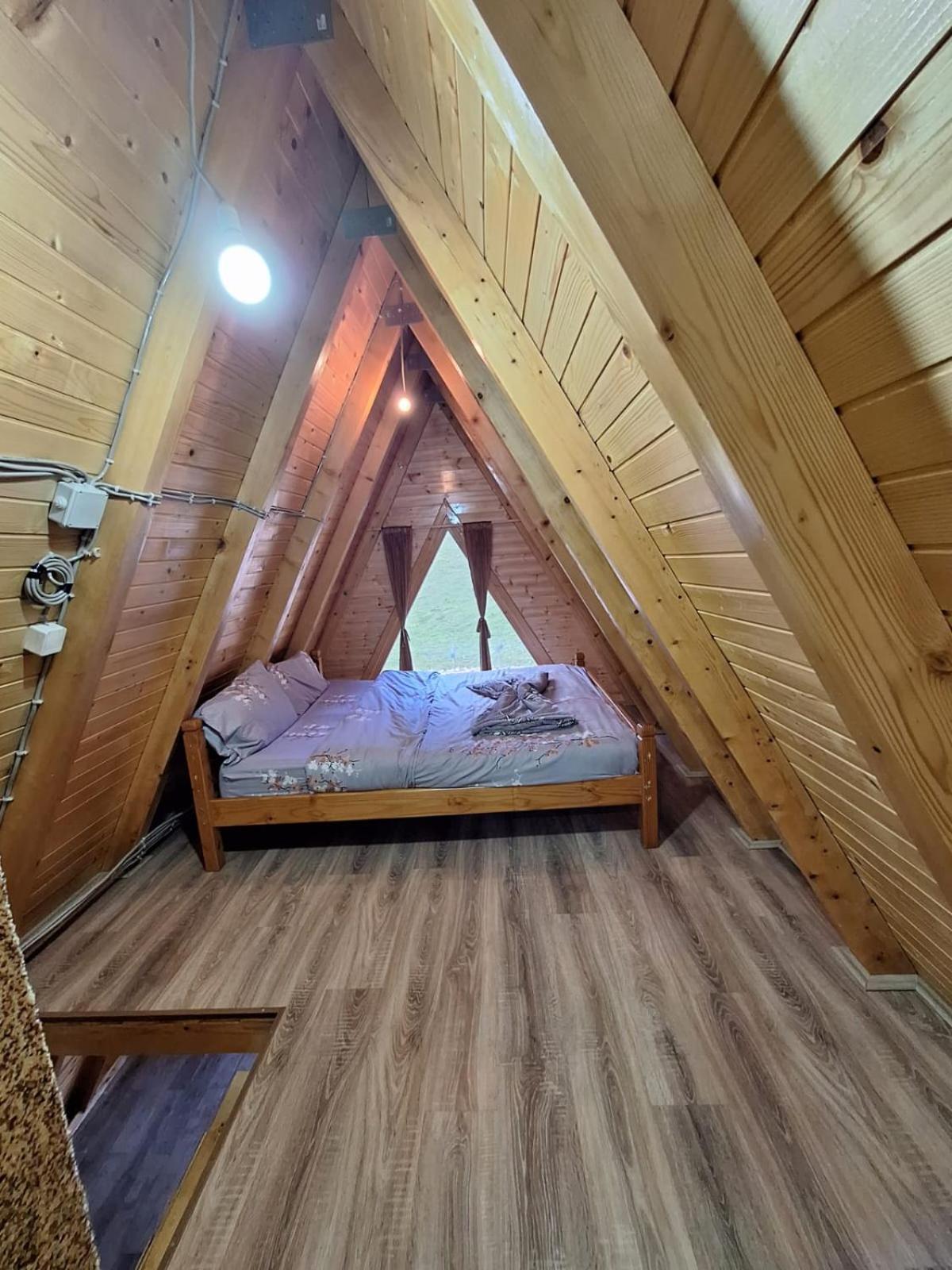 Willa cozy A-frame -House, 55qm, big balcony Boge Zewnętrze zdjęcie